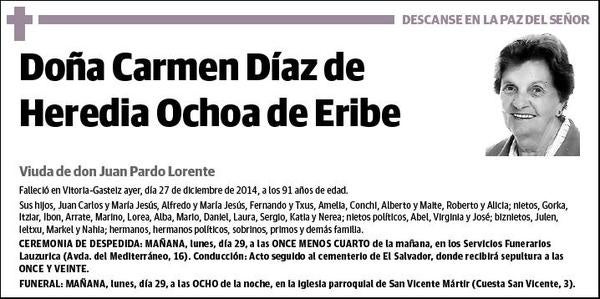 DIAZ DE HEREDIA OCHOA DE ERIBE,CARMEN