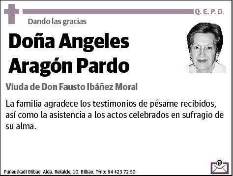 ARAGON PARDO,ANGELES