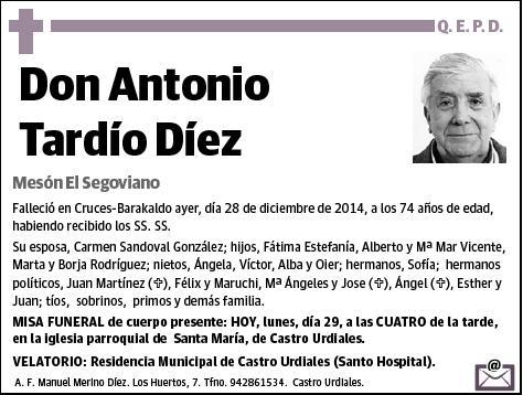 TARDIO DIEZ,ANTONIO