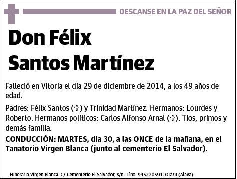 SANTOS MARTINEZ,FELIX