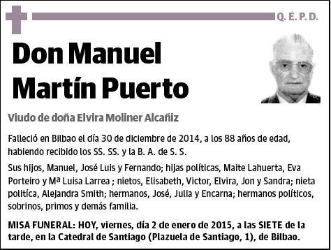 MARTIN PUERTO,MANUEL