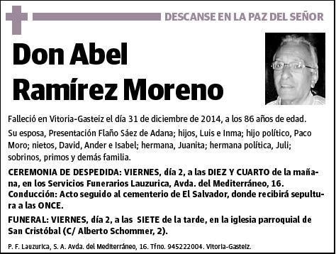 RAMIREZ MORENO,ABEL