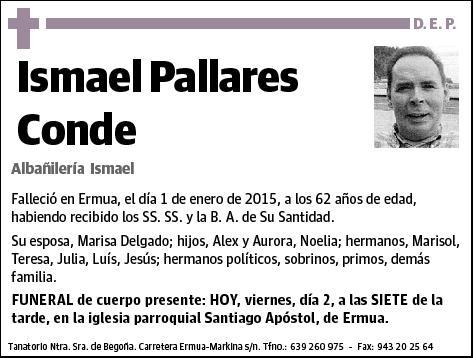 PALLARES CONDE,ISMAEL