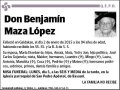 MAZA LOPEZ,BENJAMIN