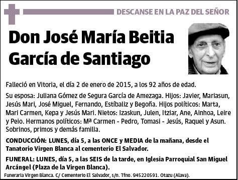 BEITIA GARCIA DE SANTIAGO,JOSE MARIA