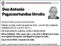 PAGAZAURTUNDUA URRUTIA,ANTONIO