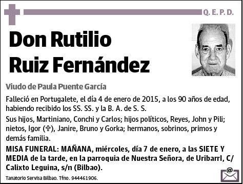 RUIZ FERNANDEZ,RUTILIO