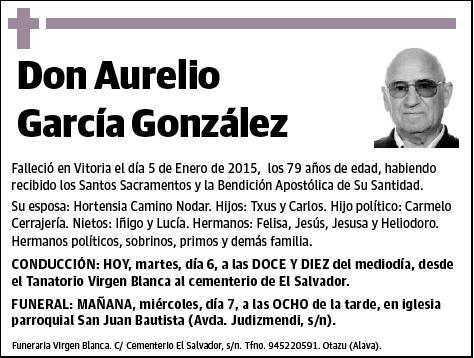 GARCIA GONZALEZ,AURELIO