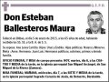 BALLESTEROS MAURA,ESTEBAN