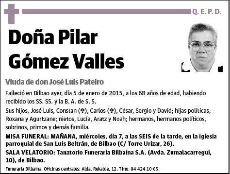 GOMEZ VALLES,PILAR