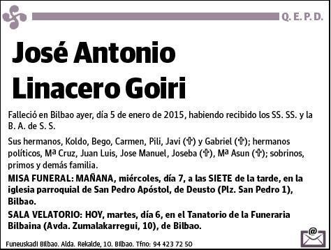 LINACERO GOIRI,JOSE ANTONIO