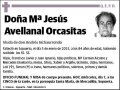 AVELLANAL ORCASITAS,Mª JESUS