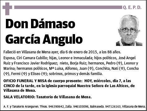 GARCIA ANGULO,DAMASO