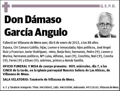 GARCIA ANGULO,DAMASO