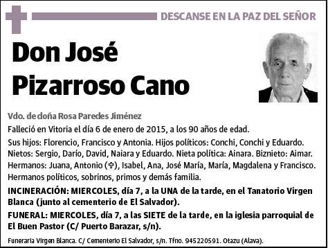 PIZARROSO CANO,JOSE