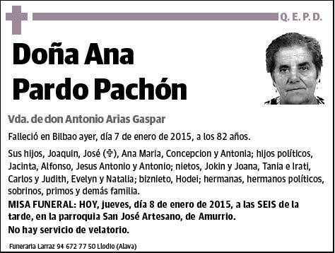 PARDO PACHON,ANA