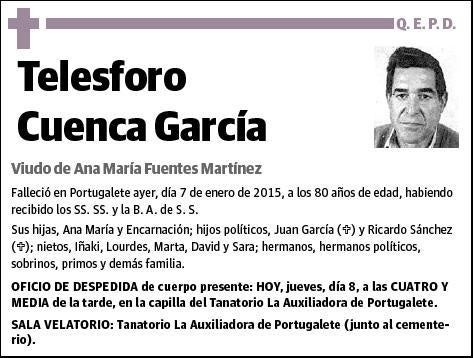 CUENCA GARCIA,TELESFORO