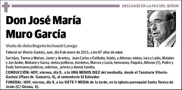 MURO GARCIA,JOSE MARIA