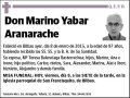 YABAR ARANARACHE,MARINO