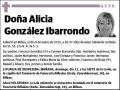 GONZALEZ IBARRONDO,ALICIA