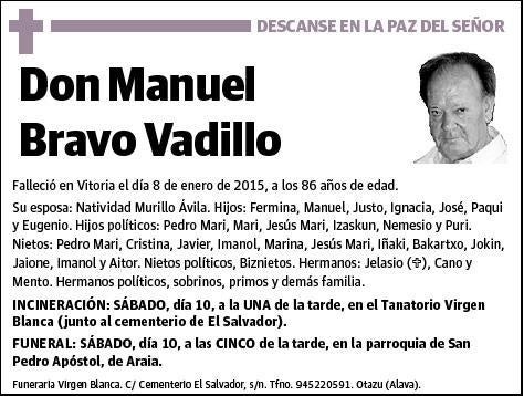 BRAVO VADILLO,MANUEL