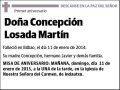 LOSADA MARTÍN,CONCEPCIÓN