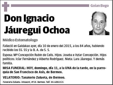 JAUREGUI OCHOA,IGNACIO