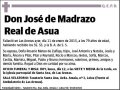 DE MADRAZO REAL DE ASUA,JOSE