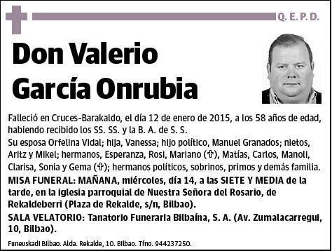 GARCIA ONRUBIA,VALERIO