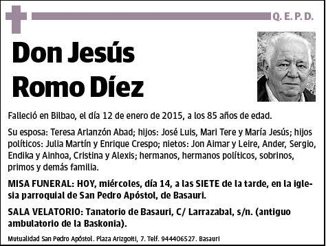 ROMO DIEZ,JESUS