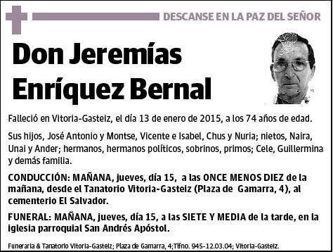 ENRIQUEZ BERNAL,JEREMIAS