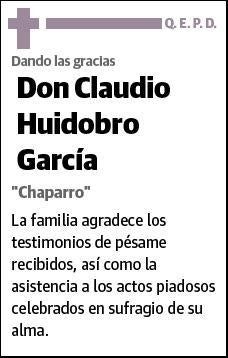 HUIDOBRO GARCIA,CLAUDIO