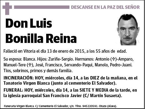 BONILLA REINA,LUIS