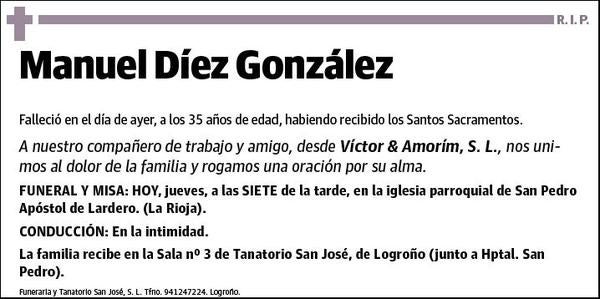 DIEZ GONZALEZ,MANUEL