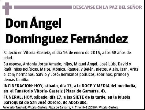 DOMINGUEZ FERNANDEZ,ANGEL