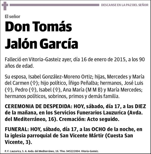 JALON GARCIA,TOMAS