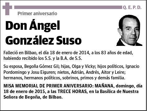 GONZALEZ SUSO,ANGEL