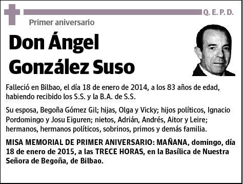 GONZALEZ SUSO,ANGEL