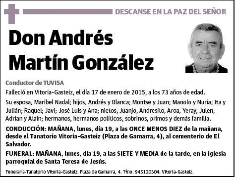 MARTIN GONZALEZ,ANDRES