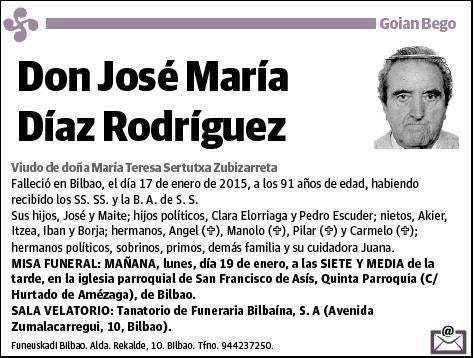 DIAZ RODRIGUEZ,JOSE MARIA