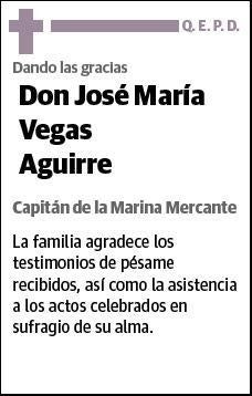 VEGAS AGUIRRE,JOSE MARIA