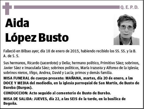 LOPEZ BUSTO,AIDA