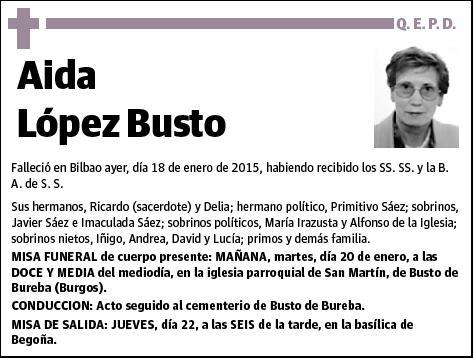 LOPEZ BUSTO,AIDA