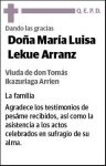 LEKUE ARRANZ,MARIA LUISA