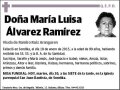 ALVAREZ RAMIREZ,MARIA LUISA