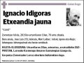 IDIGORAS ETXEANDIA,IGNACIO