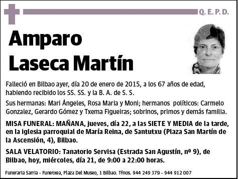 LASECA MARTIN,AMPARO