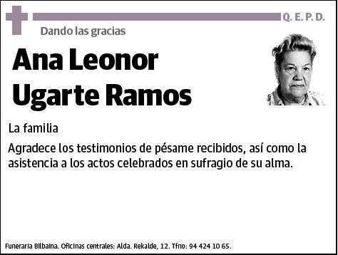 UGARTE RAMOS,ANA LEONOR