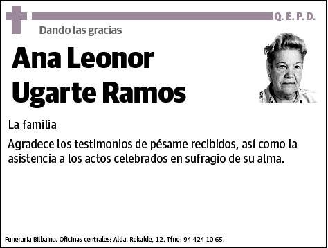 UGARTE RAMOS,ANA LEONOR