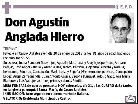 ANGLADA HIERRO,AGUSTIN